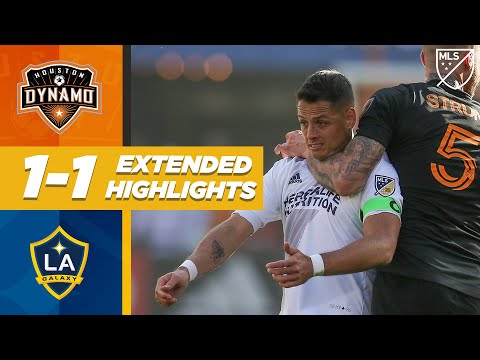 Houston Dynamo 1-1 LA Los Angeles Galaxy