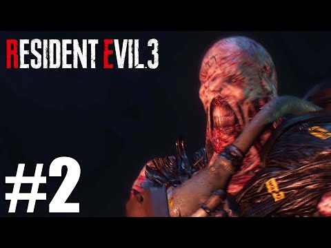 Resident Evil 3 Remake Gameplay Walkthrough Part 2 - Nemesis Boss [ 4K]