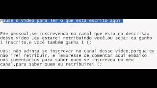 Retribuição de inscritos no youtube