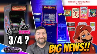 New Wave Toys 3/4 Scale Rumor Killer Arcade1Up MK 2 Deluxe in Canada & Disappointing NSO Games!