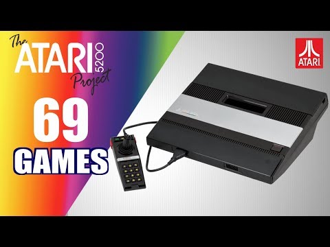 The Atari 5200 Project - All 69 Atari 5200 games - Every game (US/EU/JP)