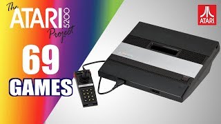 The Atari 5200 Project - All 69 Atari 5200 games - Every game (US/EU/JP)