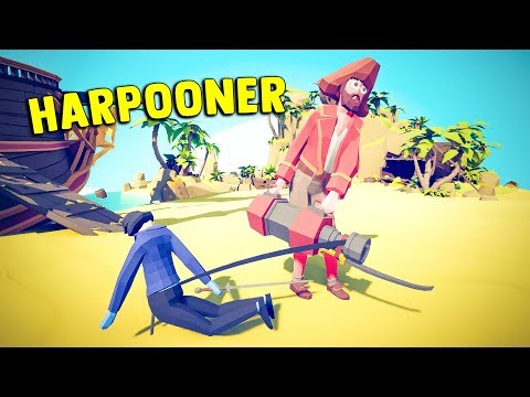 HARPOONER 1 VS 1 Every Secret Units - TABS