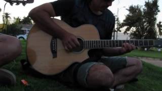 Flores Secas - Cover Los Tres SESIÓN EN LA PLAZA