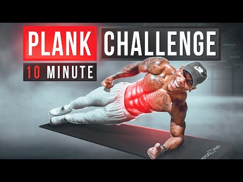 EXTREME 10 MINUTE PLANK WORKOUT FOR 6 PACK ABS