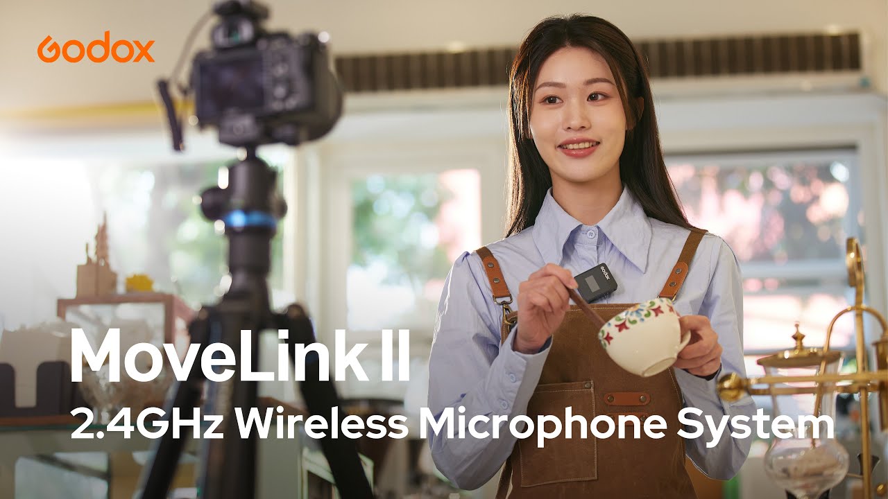 Godox MoveLink II M2 Trådløst Mikrofonsystem