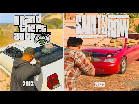 GTA V vs Saints Row 2022 - Details Comparison