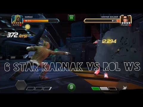 6 Star Karnak vs ROL WS | Marvel Contest of Champions