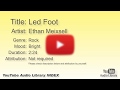 Led Foot Ethan Meixsell Rock Bright YouTube Audio Library BGM