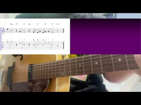 1934 : I Saw Stars - Freddy Martin (EASY Theme) | Gypsy Jazz Guitar Tabs