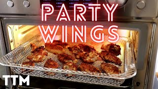 How to Cook Air Fried Party Wings in the Comfee Air Fryer Oven