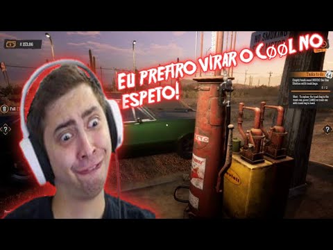 OS MELHORES MOMENTOS DO ALANZOKA JOGANDO GAS STATION SIMULATOR - EDIT