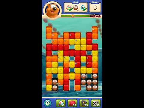 Toon Blast Level 7956 - NO BOOSTERS 🐻🐺🐱 | SKILLGAMING ✔️