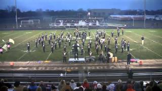preview picture of video 'Sycamore High School Marching Spartans at Marengo 2014-10-12'