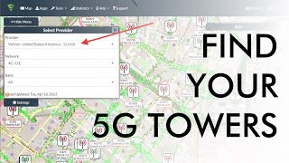 How to Find the Closest 5G Cell Towers Near You