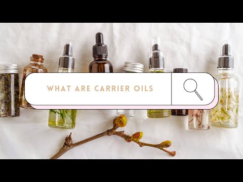 carrier oils 101 - carrier oils for essential oils