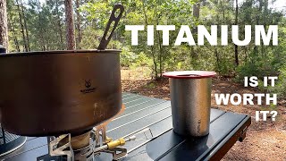 Titanium Camping Cookware - Why It's Best