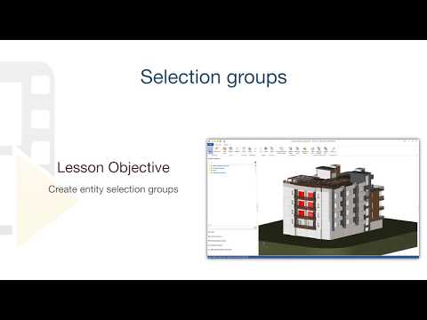 PriMus-IFC Tutorial - Selection groups - ACCA software