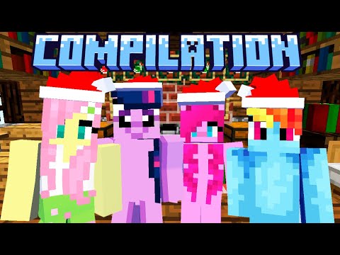 EPIC MLP Minecraft Compilation 3 - You Won't Believe What Happens!