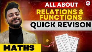 Relations & Functions Quick Revision in Depth by Yash Maheshwari Sir for ISC Class 12 2024-25