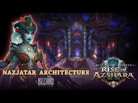 Nazjatar Architecture - Rise of Azshara - World of Warcraft