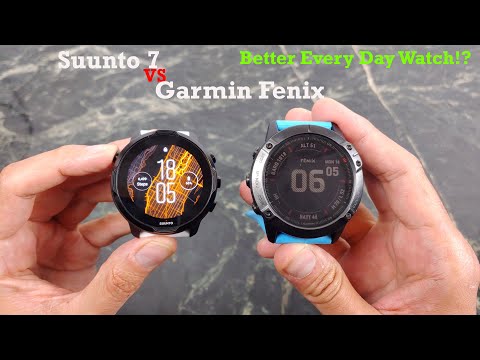 Garmin Fenix vs Suunto 7 : Better Every Day Watch?