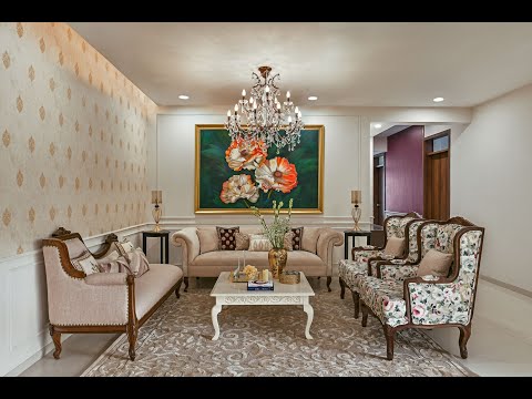 A Classical French Themed Residential Interior.