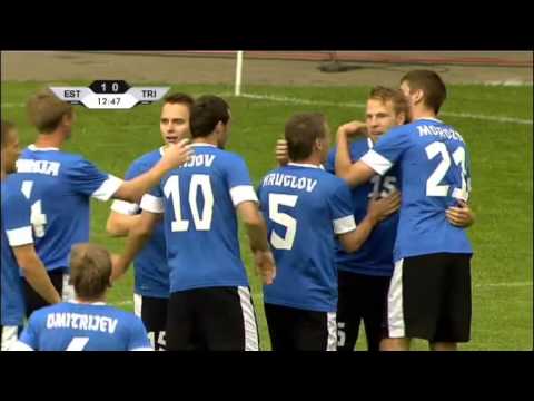Great goal from Anier - Estonia vs Trinidad and Tobago