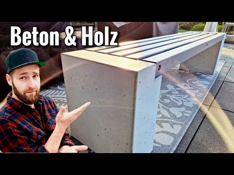 So einfach baust du diese Gartenbank für nur 80 € selbst!