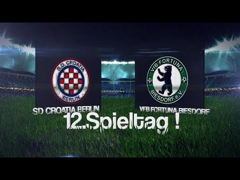 [12.Spieltag/Berlin-Liga] SD Croatia Berlin - VfB Fortuna Biesdorf