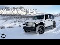 Jeep JL Wrangler Rubicon Off Road In The Snow SERENITY