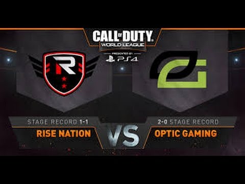 OpTic Gaming Vs Rise Nation- World League 2016 North America Stage 1 Finals - GRAND FINALS Game 7 #2