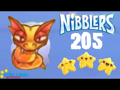 Nibblers - 3 Stars Walkthrough Level 205