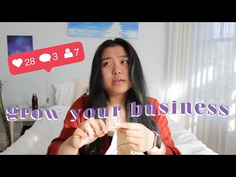 how to grow your online business | crochet w me