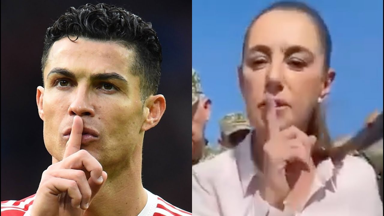 ¿La PRESIDENTA es FAN de CRISTIANO RONALDO?