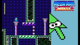 Mega Man Maker - Inside a pc the overworld of power plant