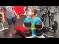 14 YEAR OLD Dumbbell Presses 105Lbs *INSANE*