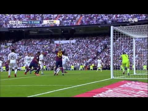 Real Madrid   Barcelona Highlights HD 25 10 2014