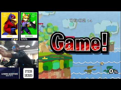 Muxedo (Fox) vs. Smoke (Falco) - Losers Semis - Flatty Feb 2023