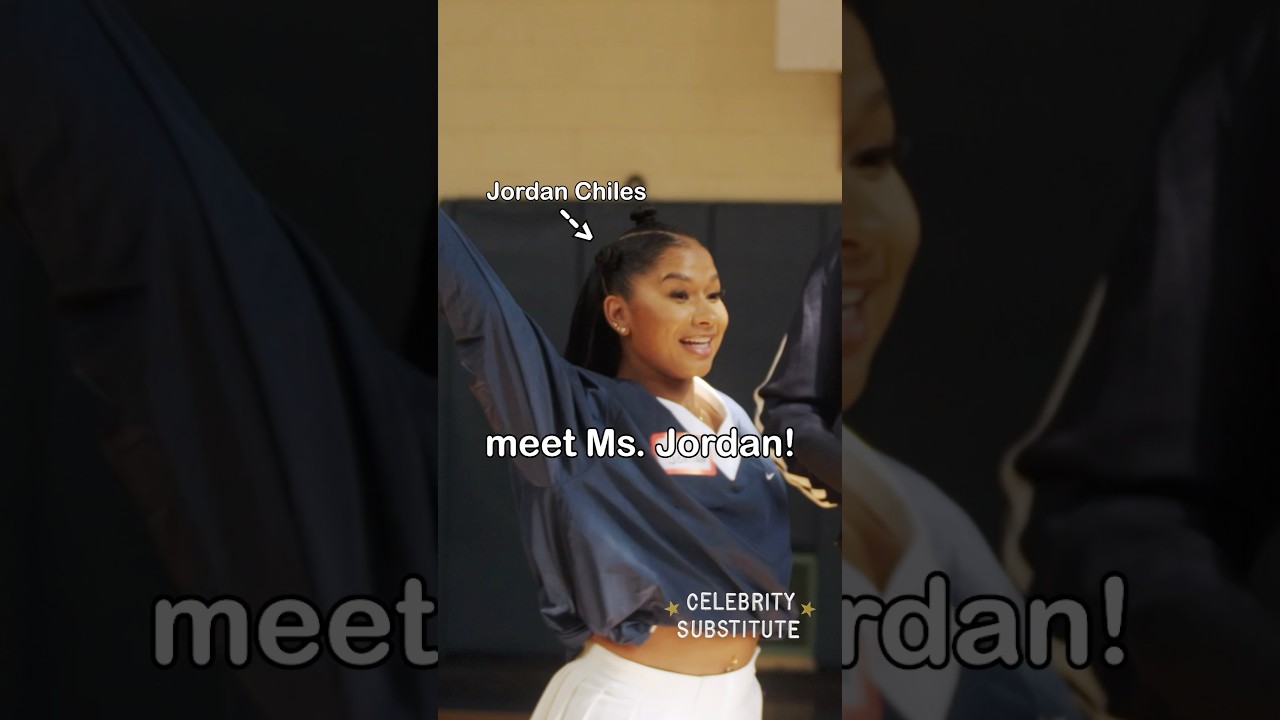 New episode with #JordanChiles now streaming🏅 #celebritysubstitute #olympics #gymnastics #comedy
