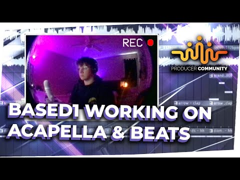 @based1 making a HIT using an ACAPELLA & Cooks Up Quick Beats 🔥