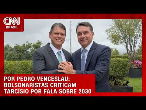 Falas de Tarcísio sobre 2030 geram incômodo entre bolsonaristas; veja | CNN 360°