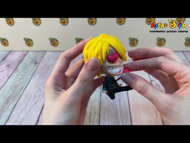 Фигурка Lanson Toys One Piece Винсмок Санджи 10см - видео