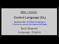 ISO to EUR date conversion using cvtdat command  | CVTDAT command in cl Program | CL Date Format |