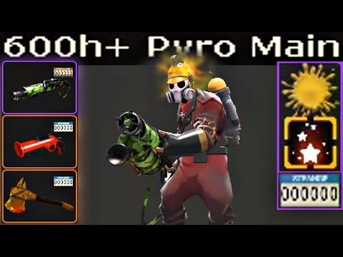 What 600+ hours of Pyro experience looks like (TF2 Gameplay)