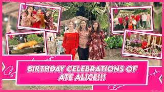 CELEBRATING ATE ALICE'S BIRTHDAY! | Small Laude
