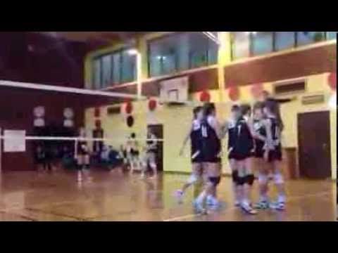 OK OLIMPIK vs. OK NOVI ZAGREB - dvostruki napad smečem iz zone "5"