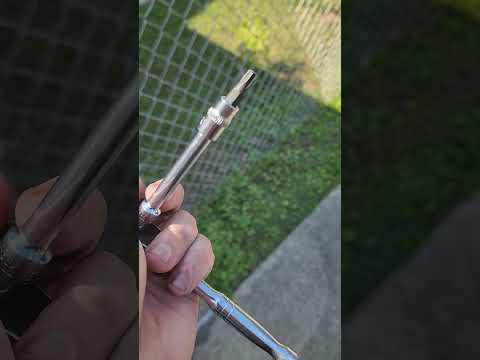 Rounded stripped Allen bolt? Do this! #tools #stripped #allen #allenbolt #bolt #broken #mechanic