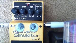 Boss AC-2 Acoustic Simulator - What To Know & Where To Buy