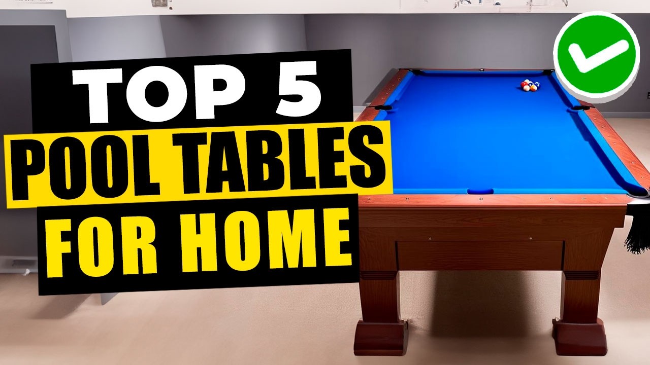 ✅ TOP 5 BEST POOL TABLES for HOME 2025 | Best POOL TABLES under $1000